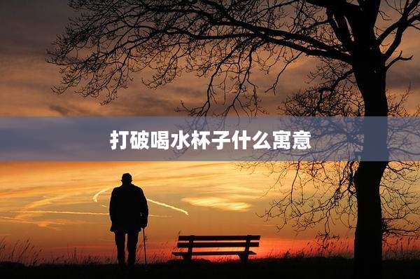 打破喝水杯子什么寓意