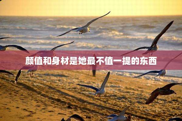 颜值和身材是她最不值一提的东西