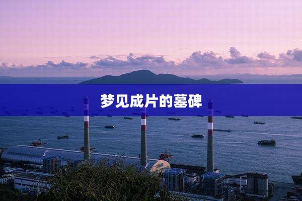 梦见成片的墓碑