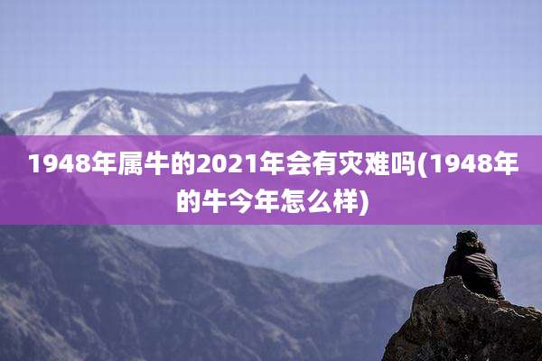 1948年属牛的2021年会有灾难吗(1948年的牛今年怎么样)
