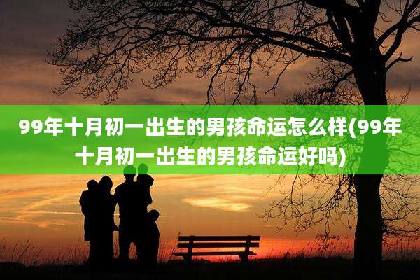 99年十月初一出生的男孩命运怎么样(99年十月初一出生的男孩命运好吗)