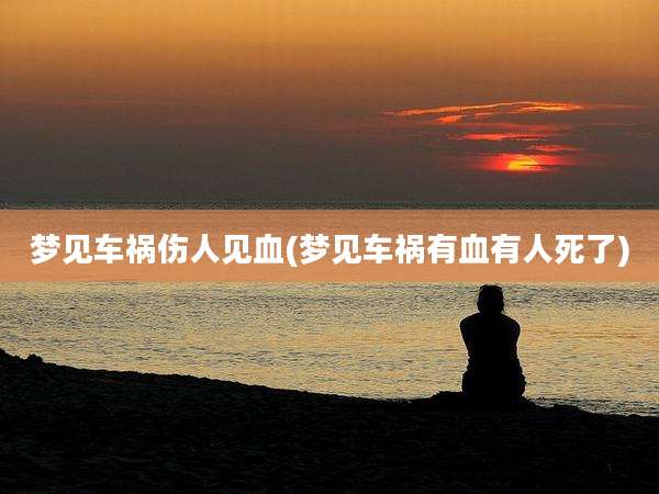 梦见车祸伤人见血(梦见车祸有血有人死了)