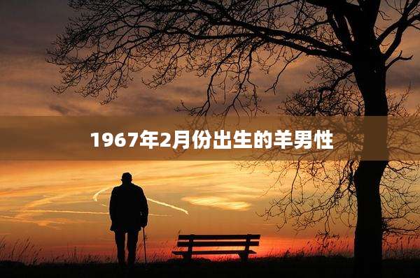 1967年2月份出生的羊男性