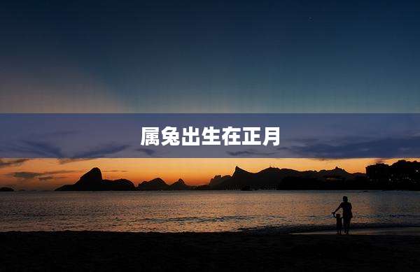 属兔出生在正月