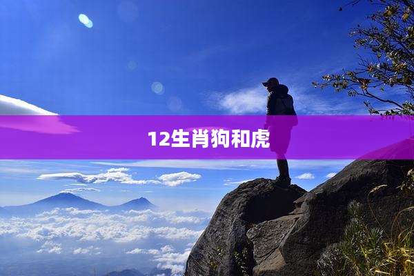 12生肖狗和虎