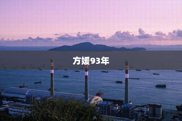 方媛93年