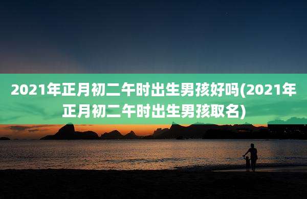 2021年正月初二午时出生男孩好吗(2021年正月初二午时出生男孩取名)