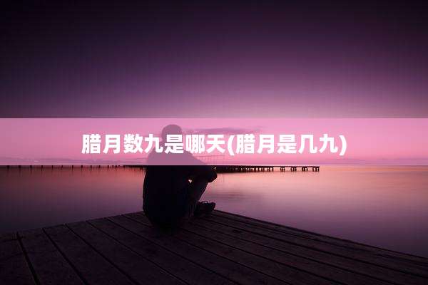 腊月数九是哪天(腊月是几九)
