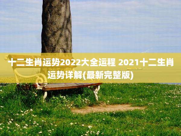 十二生肖运势2022大全运程 2021十二生肖运势详解(最新完整版)