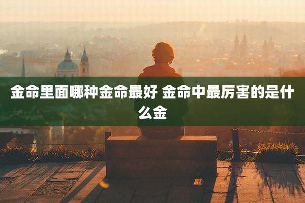 金命里面哪种金命最好 金命中最厉害的是什么金