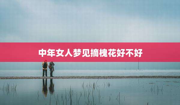 中年女人梦见摘槐花好不好