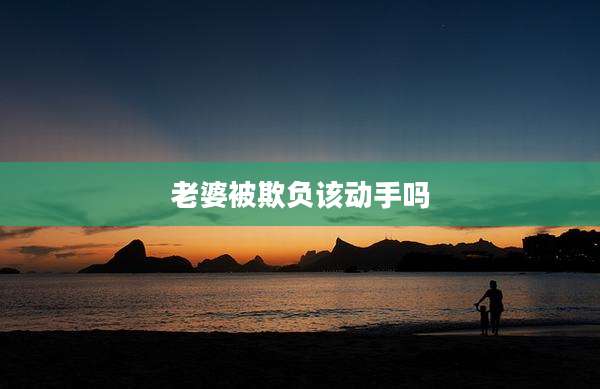 老婆被欺负该动手吗