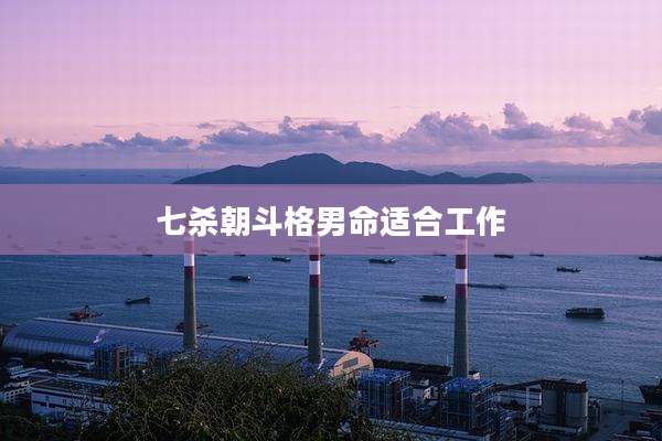 七杀朝斗格男命适合工作