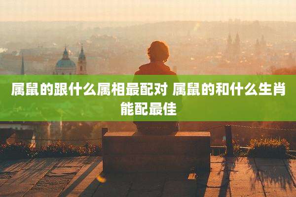属鼠的跟什么属相最配对 属鼠的和什么生肖能配最佳