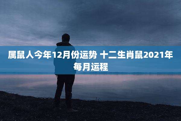 属鼠人今年12月份运势 十二生肖鼠2021年每月运程