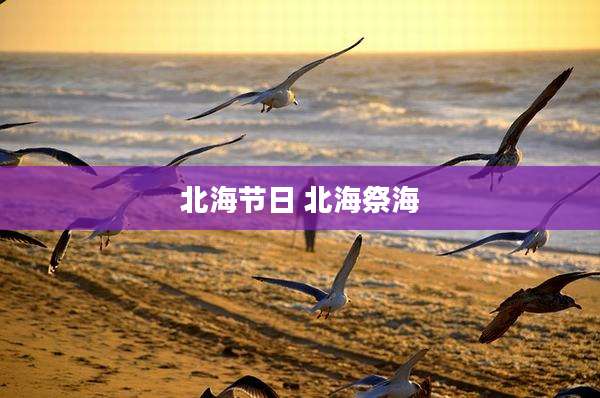 北海节日 北海祭海