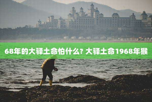 68年的大驿土命怕什么? 大驿土命1968年猴