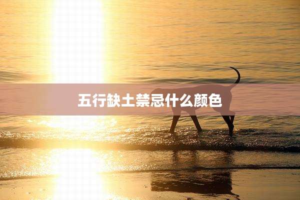 五行缺土禁忌什么颜色