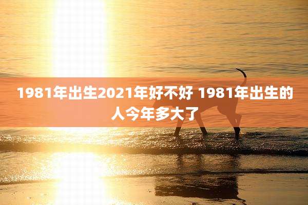 1981年出生2021年好不好 1981年出生的人今年多大了