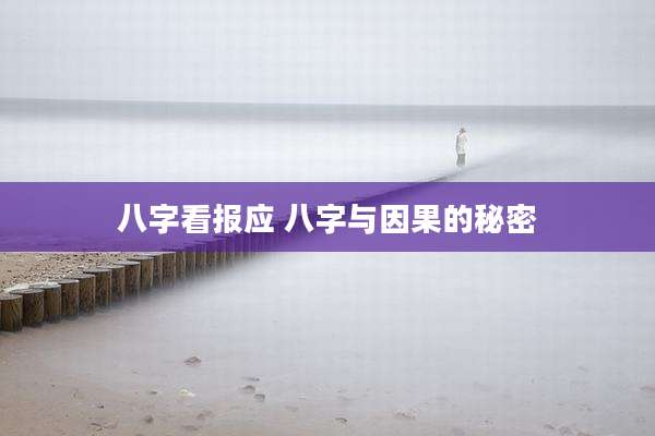 八字看报应 八字与因果的秘密