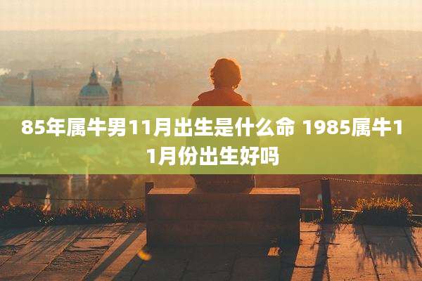 85年属牛男11月出生是什么命 1985属牛11月份出生好吗