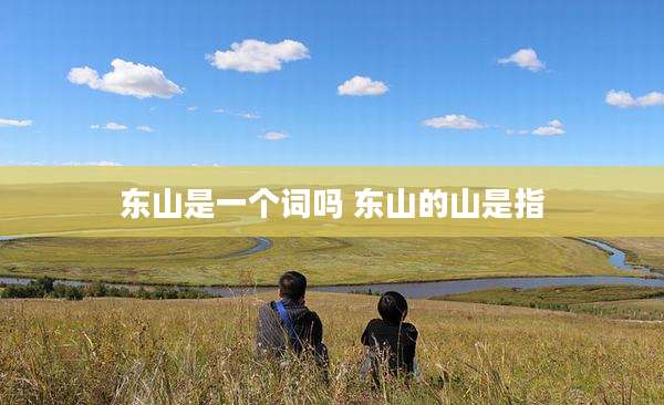 东山是一个词吗 东山的山是指
