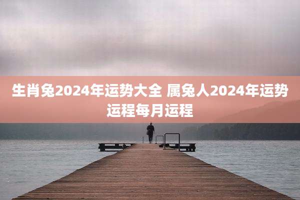 生肖兔2024年运势大全 属兔人2024年运势运程每月运程