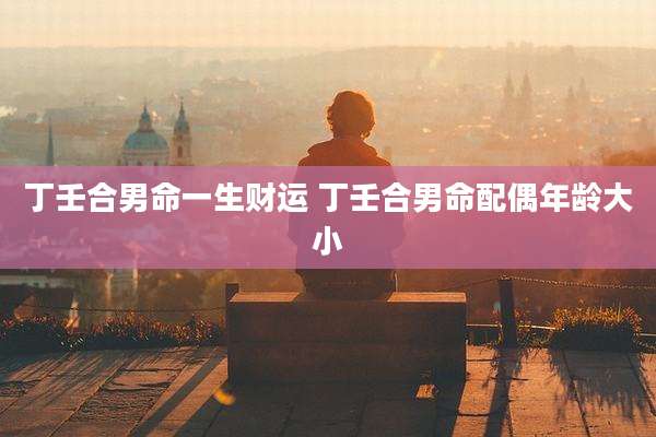 丁壬合男命一生财运 丁壬合男命配偶年龄大小