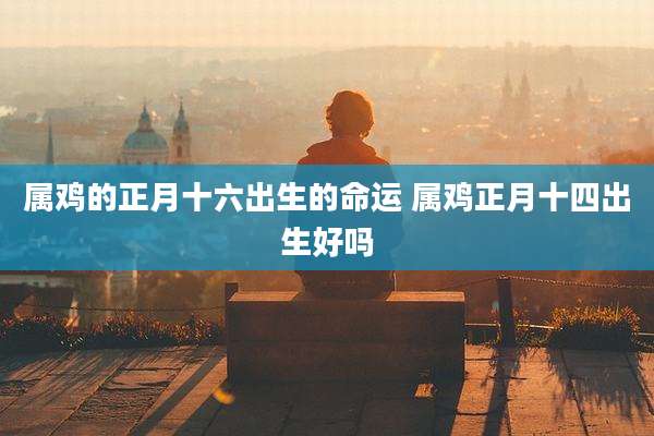 属鸡的正月十六出生的命运 属鸡正月十四出生好吗
