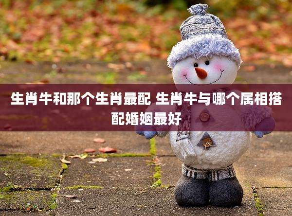 生肖牛和那个生肖最配 生肖牛与哪个属相搭配婚姻最好