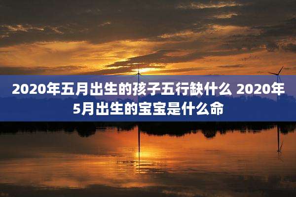 2020年五月出生的孩子五行缺什么 2020年5月出生的宝宝是什么命