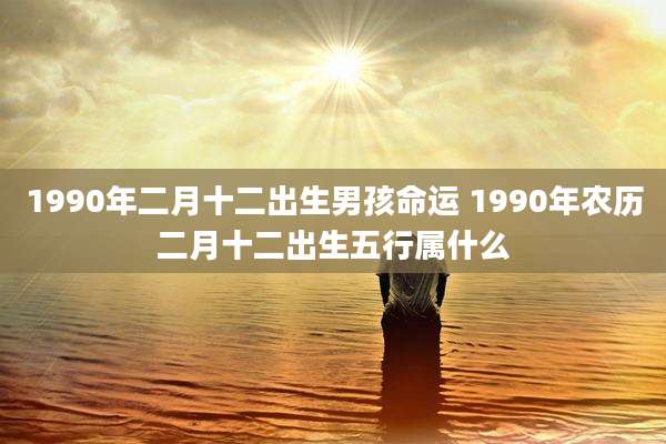 1990年二月十二出生男孩命运 1990年农历二月十二出生五行属什么