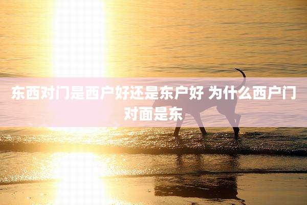 东西对门是西户好还是东户好 为什么西户门对面是东