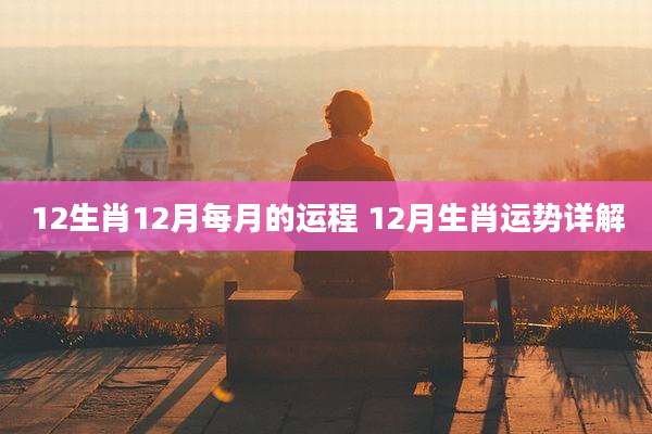 12生肖12月每月的运程 12月生肖运势详解