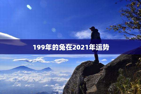 199年的兔在2021年运势