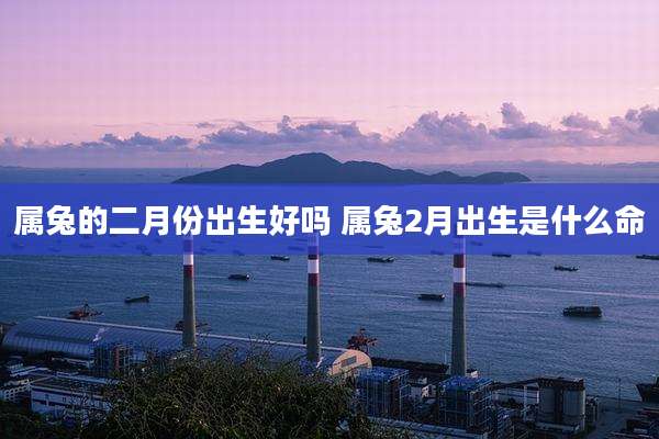 属兔的二月份出生好吗 属兔2月出生是什么命