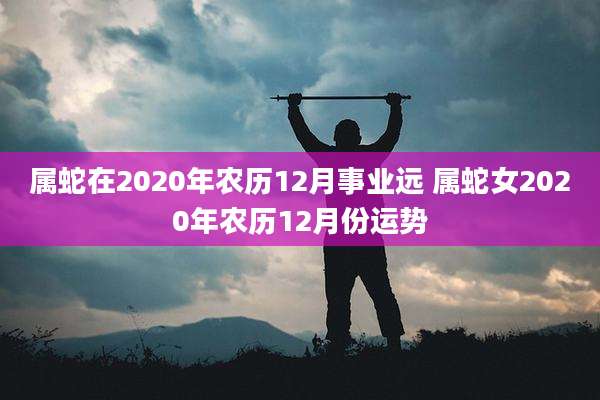 属蛇在2020年农历12月事业远 属蛇女2020年农历12月份运势