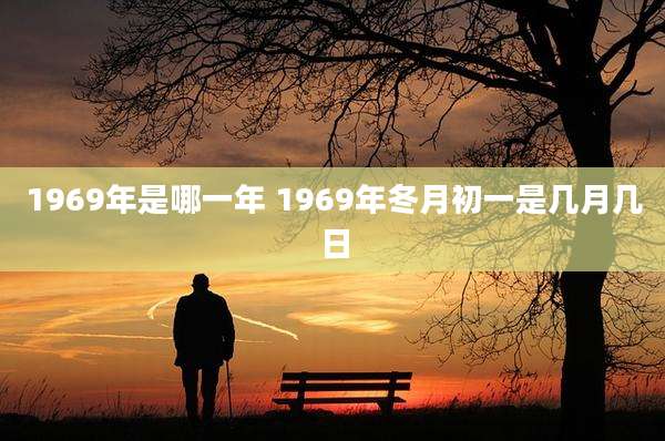1969年是哪一年 1969年冬月初一是几月几日