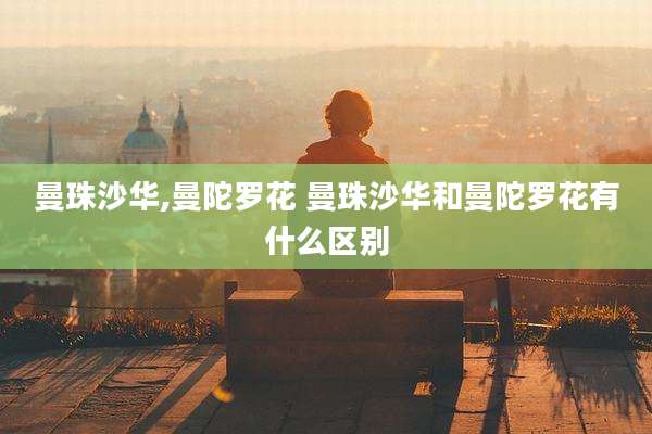 曼珠沙华,曼陀罗花 曼珠沙华和曼陀罗花有什么区别