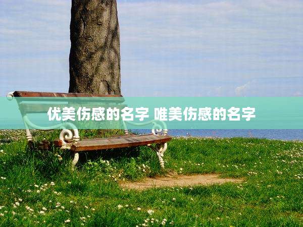 优美伤感的名字 唯美伤感的名字