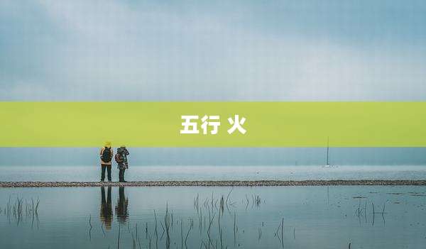 五行 火
