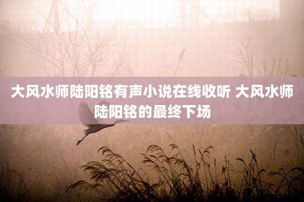 大风水师陆阳铭有声小说在线收听 大风水师陆阳铭的最终下场