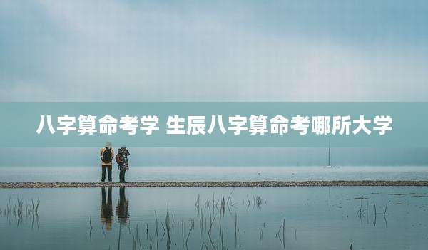 八字算命考学 生辰八字算命考哪所大学