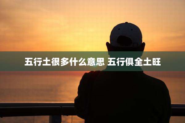 五行土很多什么意思 五行俱全土旺