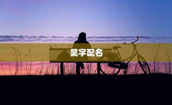 昊字配名