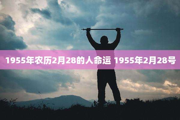 1955年农历2月28的人命运 1955年2月28号