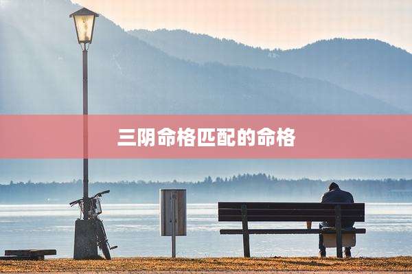 三阴命格匹配的命格