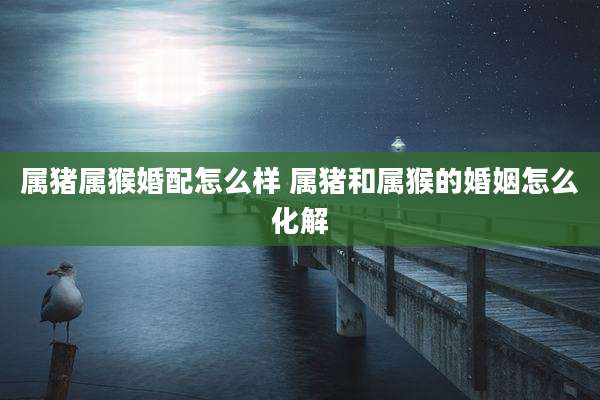 属猪属猴婚配怎么样 属猪和属猴的婚姻怎么化解