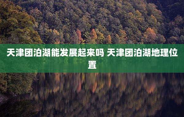 天津团泊湖能发展起来吗 天津团泊湖地理位置