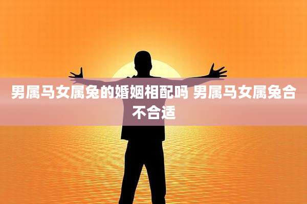男属马女属兔的婚姻相配吗 男属马女属兔合不合适